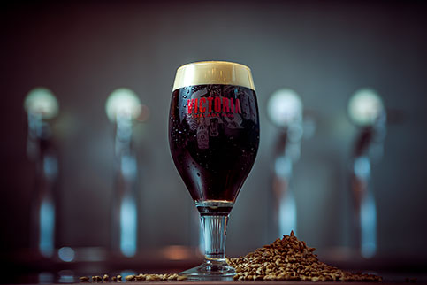 The new Victoria Negra may be tasted exclusively at the brewery