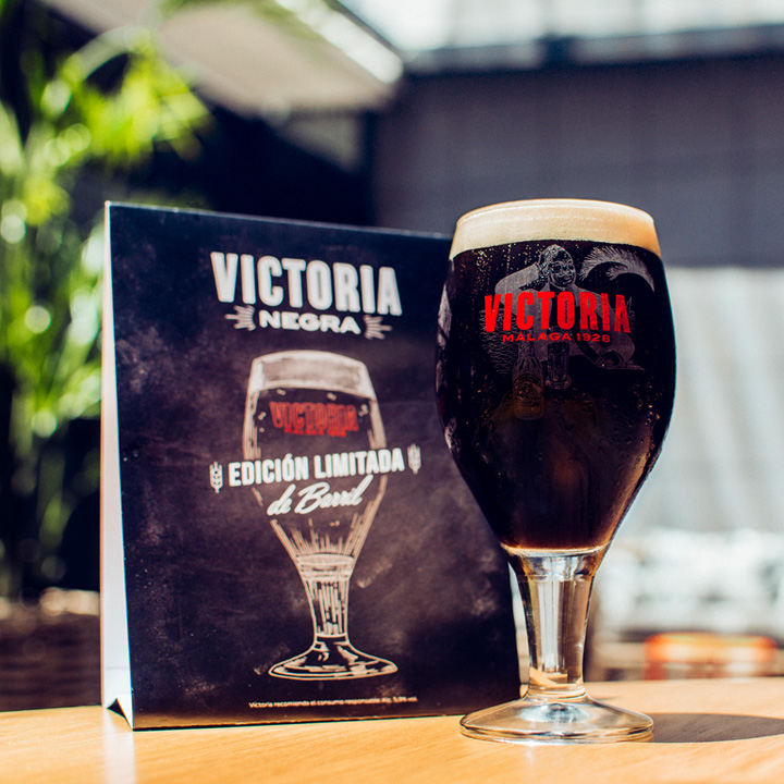 Victoria Negra can be tasted at selected bars in the centre of Malaga