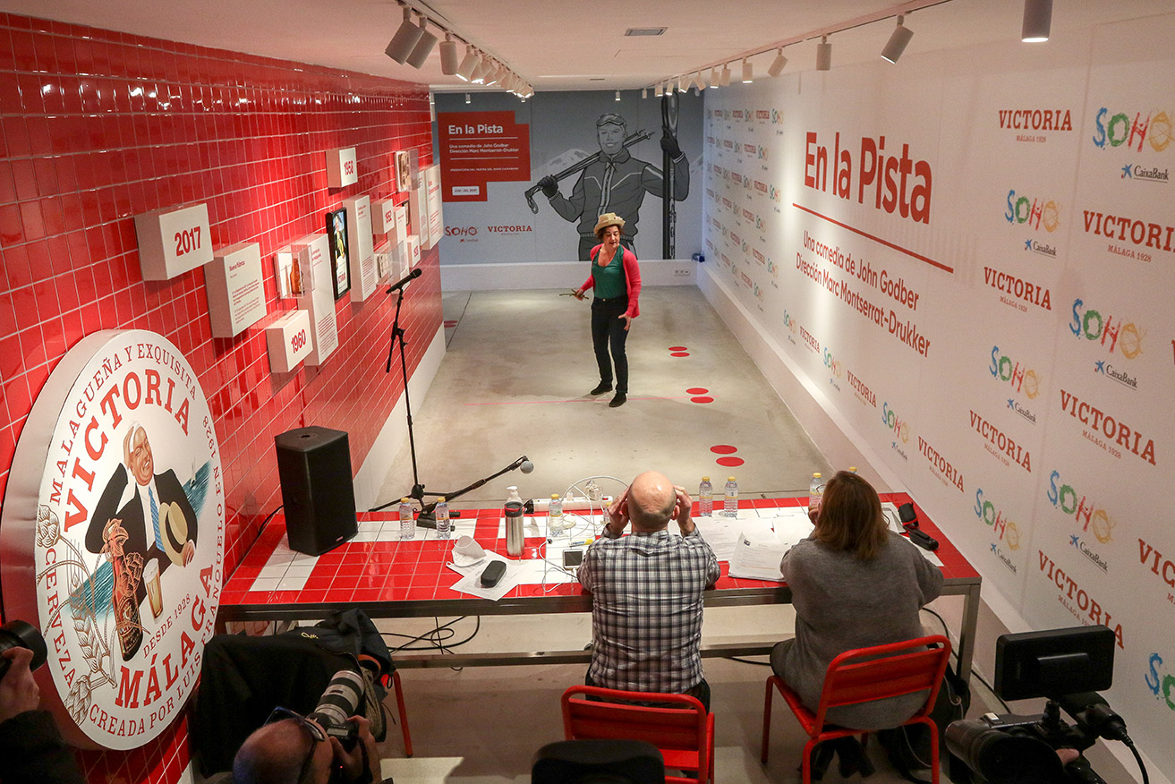 Audiciones de la obra En la Pista desde la fábrica Victoria 