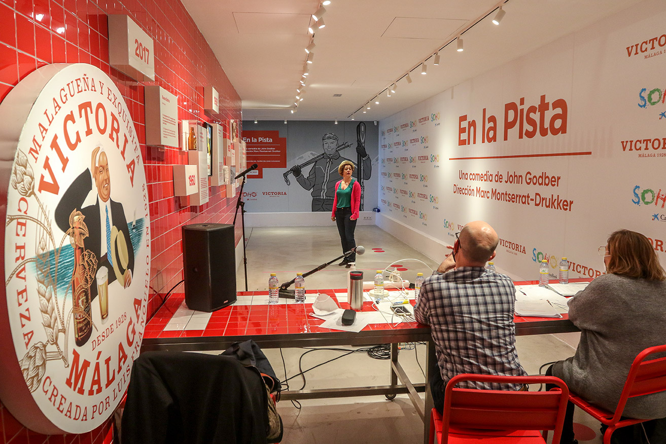 Audiciones de la obra En la Pista desde la fábrica Victoria 