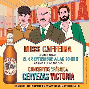 Conciertos de la Fábrica de Cervezas Victoria - Miss Caffeina