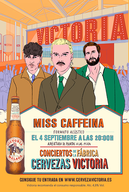 Conciertos de la Fábrica de Cervezas Victoria - Miss Caffeina