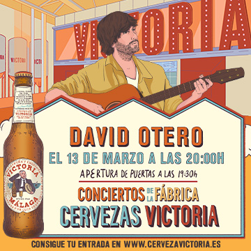 Conciertos de la Fábrica de Cervezas Victoria - David Otero