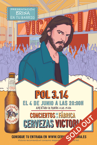 Concierto de Pol 3.14 - Fábrica Cervezas Victoria